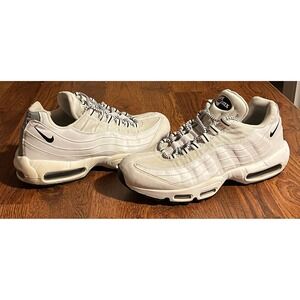 Nike Air Max 95 White Black Mens Running Shoes Size 11